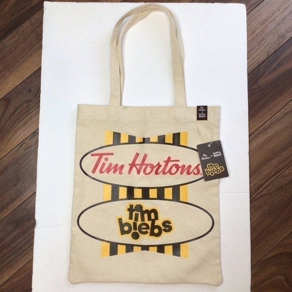JUSTIN Bieber x Tim Hortons Tim Biebs Tote Bag - Picture 2 of 9